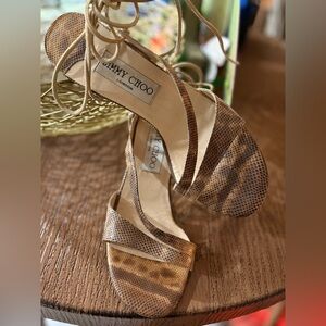 Jimmy Choo phyton sexy heels ❤️